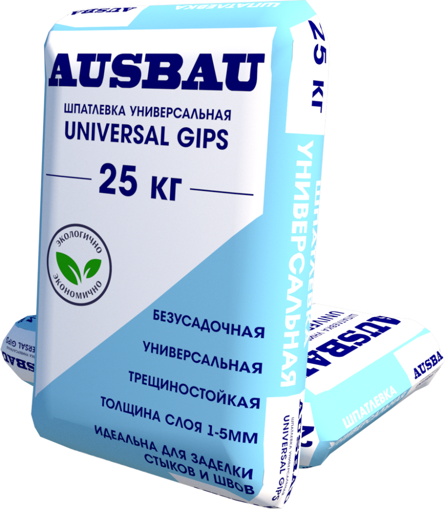 Шпатлевка AUSBAU UNIVERSAL GIPS (25 кг) /50