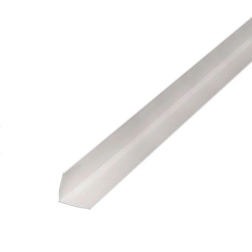 Угол пластиковый ПВХ 30х30 мм 2700 мм (бел.)