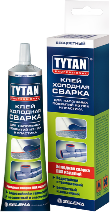 Клей для линолеума и ПВХ покрытий Tytan professional холодная сварка (0,100 кг)