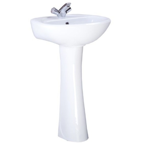 Умывальник Вортынский белый с 1 отверстием (57см)