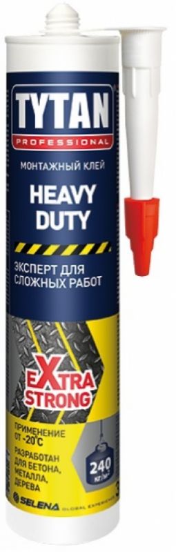 Клей монтажный Tytan Heavy duty бежевый (0,310 л)