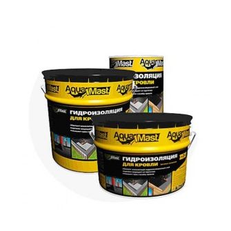 Мастика битумно-резиновая AquaMast 10кг для кровли (60)