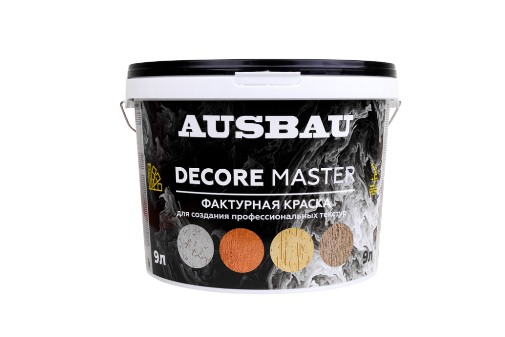 Краска фактурная AUSBAU DECORE MASTER (9 л) /44