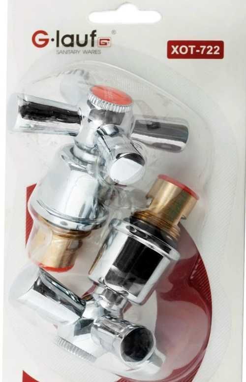 Кран-букса GLAUF ХОТ-722 (блистер 2шт)