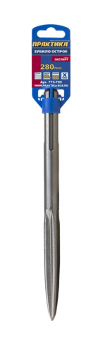 Зубило SDS-МАХ пикообразное 300мм ПРАКТИКА Х-Тес