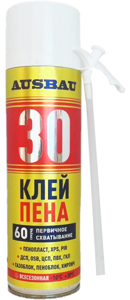 КЛЕЙ-ПЕНА AUSBAU 30 бытовая (650мл) /12