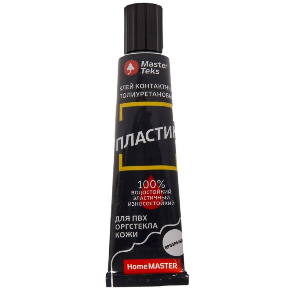 Клей контактный Masterteks HomeMaster полиуретановый прозрачный (0,040 л)/10/30