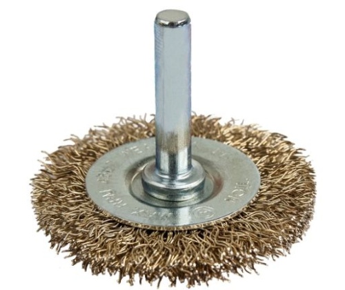 Кордщетка для дрели радиальная мягкая 50 мм ПРАКТИКА