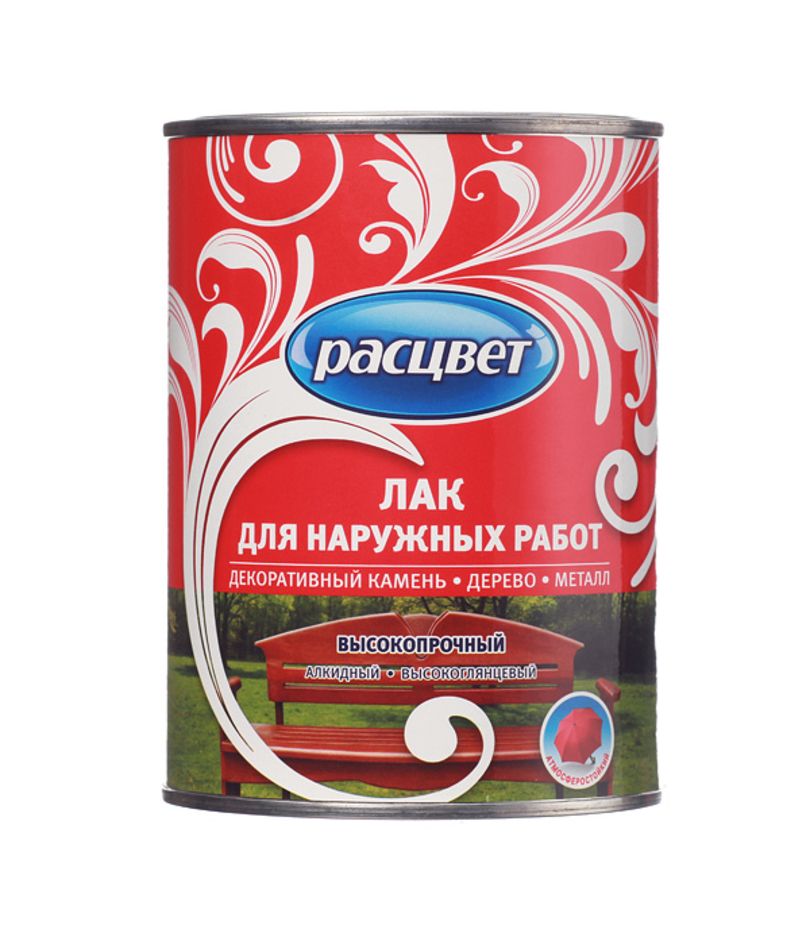 Лак Расцвет для наружной отделки (1,9 кг) /6