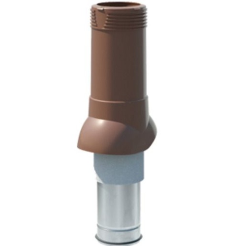 Вент.выход изолир. Технониколь D125/160 коричневый