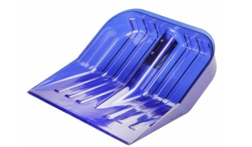 Лопата снеговая 430х420 из поликарбоната d32 б/ч ЛПК-03/Э