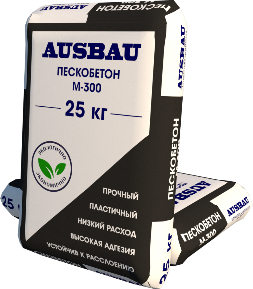 Пескобетон и ремонтный состав AUSBAU М300 (25 кг) /48