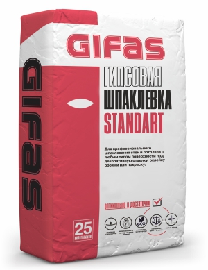 Шпатлевка GIFAS STANDART (25 кг) /49