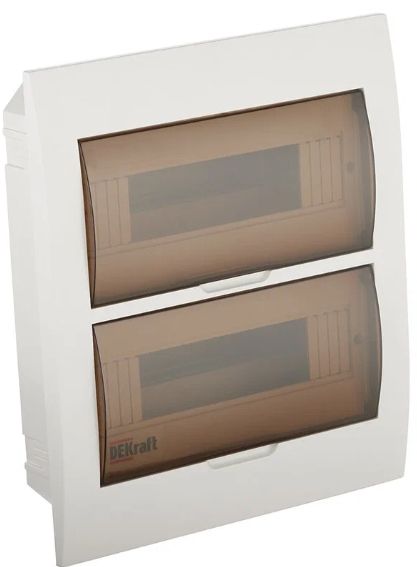 Бокс пластиковый встраиваемый ЩРВ-П-24 35 х 30 х 10 IP41 31006DEK Schneider