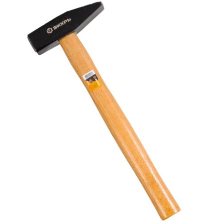 Молоток слесарный 800 гр деревянная рукоятка квадратный боек Вихрь