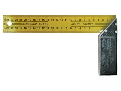 Угольник 300 мм столярный ЭКСПЕРТ (12/120) БИБЕР