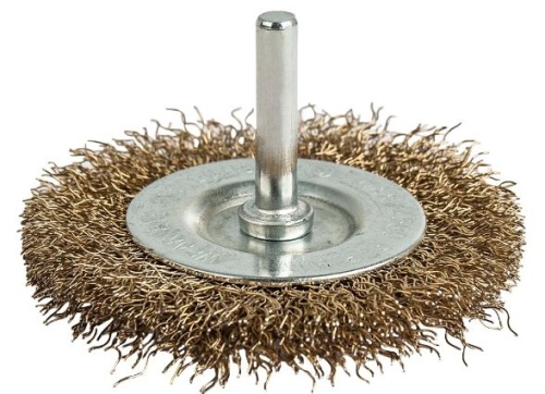 Кордщетка для дрели радиальная мягкая 75 мм ПРАКТИКА