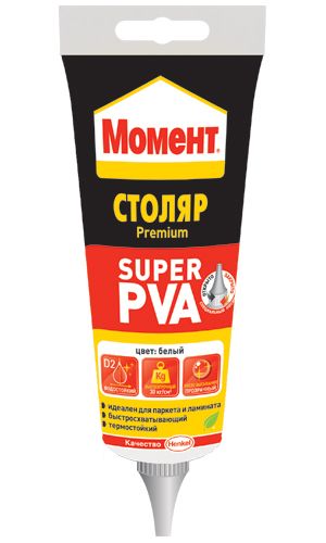 Клей для дерева Момент Super PVA (0,250 кг)/12