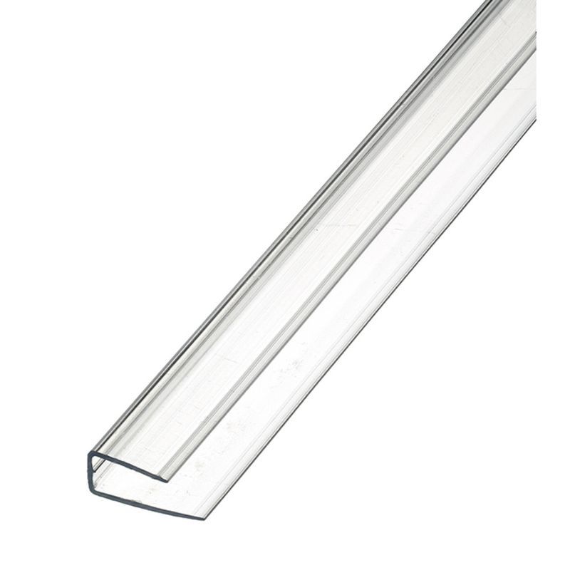 Профиль торцевой прозрачный 4мм х 2,1м