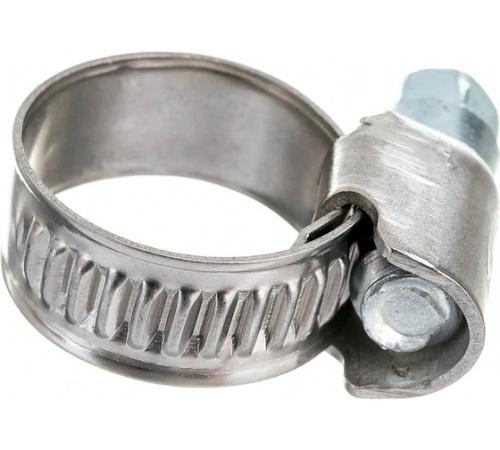 Хомут червячный 10-16/9 мм нерж. (50 шт)