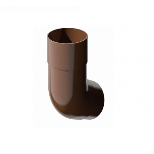 Колено трубы ТН 135гр коричневый (60)