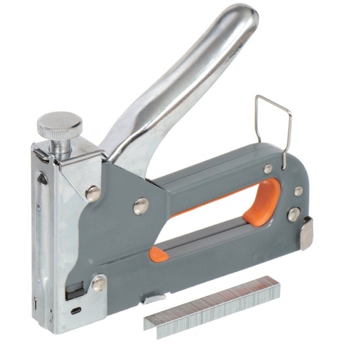 Степлер мебельный тип скобы 53 4-14 мм Jober регулируемый