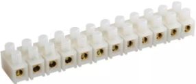 Колодка клеммная ЗВИ-10 2.5-6кв.мм 12 пар ПВХ полиэтилен IEK