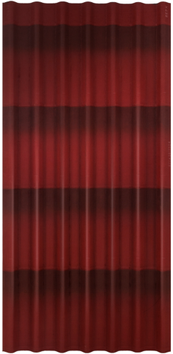 Черепица Ондулин красная 1950х960 (палл.300шт.)