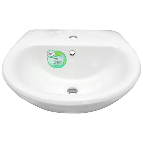 Умывальник Соната с переливом белый Santeri 53