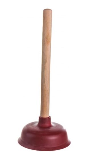 Вантуз резиновый с деревянной ручкой York