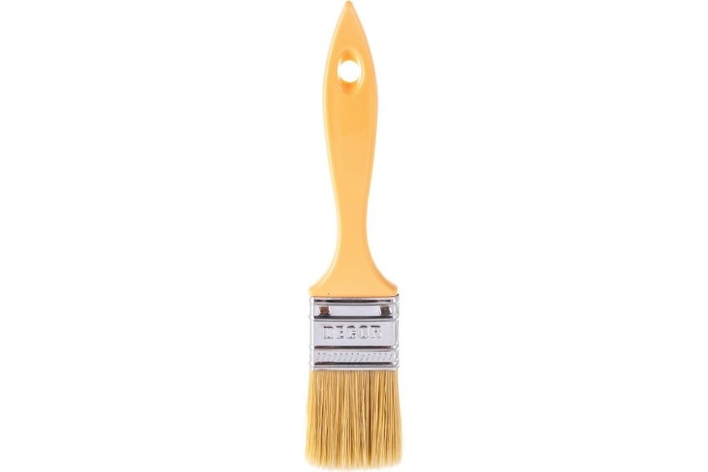 Кисть плоская 1.6" (40 мм) Среда,смешанная щетина,пласт ручка (12шт.уп.)