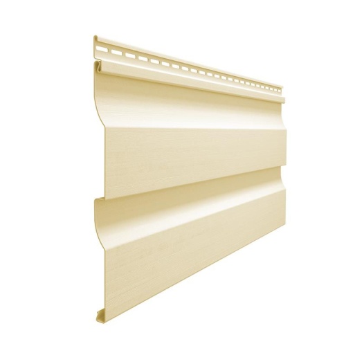 Сайдинг виниловый DÖCKE корабельный брус Банан 3050мм