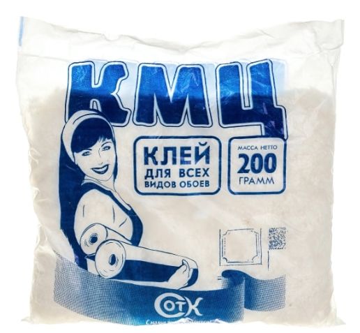 Клей обойный КМЦ (0,200 кг) (30 шт коробка)