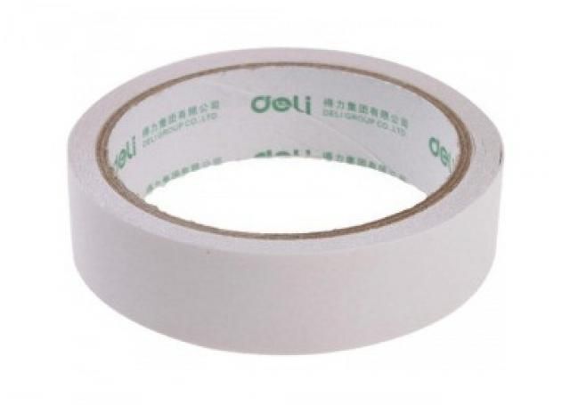 Лента клеящая двусторонняя 48мм х 10м белая