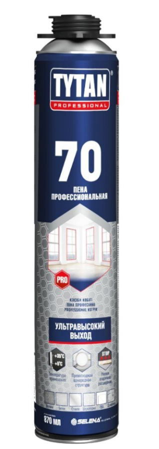 Пена монтажная профессиональная AUSBAU 70 зимняя (-25℃ +35℃) /12