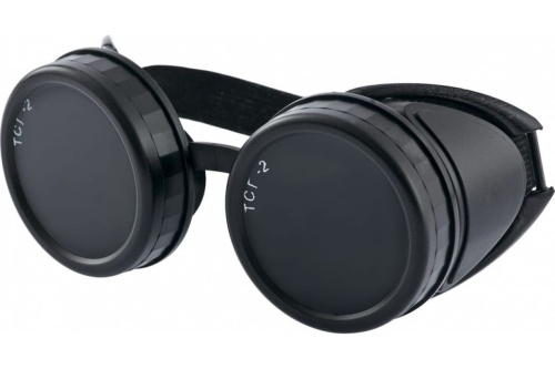 Очки защитные газосварщика, с затемненным минеральным стеклом// СИБРТЕХ