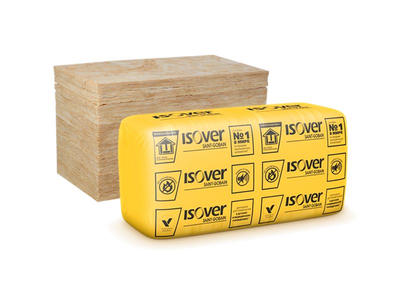 Утеплитель Vetonit (ISOVER) Каркас П-37 50х610х1170 (уп.20шт 14,27м2 0,714м3) (24)