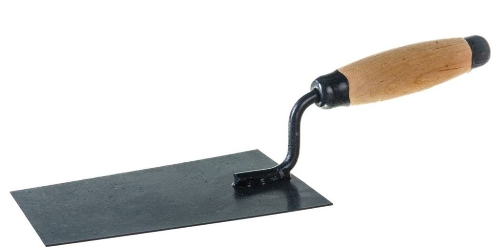 Кельма каменщика 200 мм трапеция стальная/деревянная усиленная ручка SPARTA 