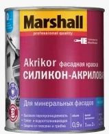 Краска силикон-акриловая фасадная AKRIKOR BW (0,9 л)