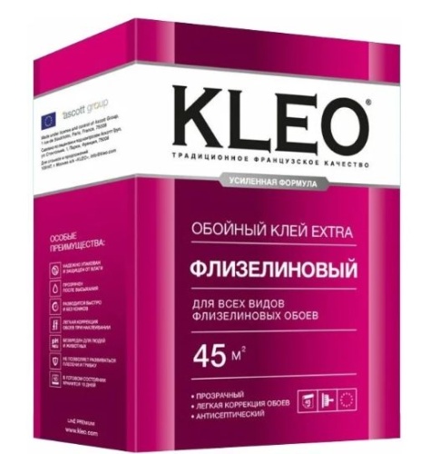 Клей обойный Kleo Extra 45 флизелиновый(0,32кг)