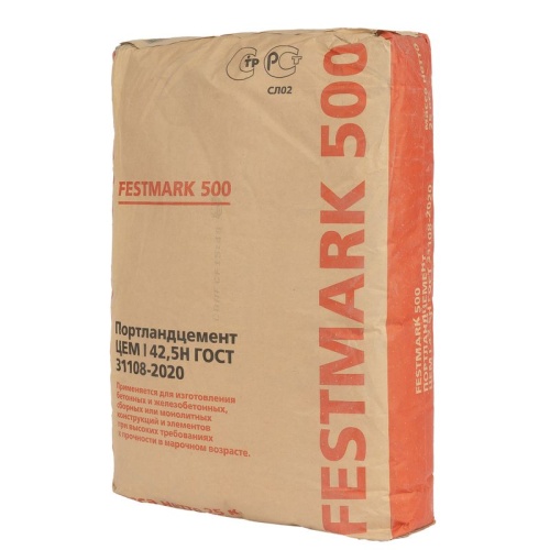 Цемент SLK Cement М-500 ЦЕМ I 42,5Н (25 кг) /56 Коркино