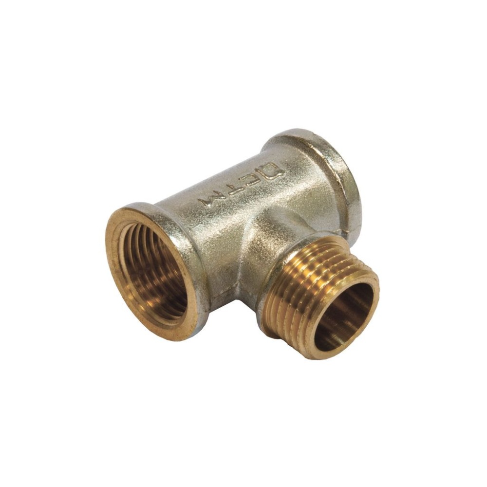Тройник 1/2" г/ш/г CTM внутр-нар-внурт