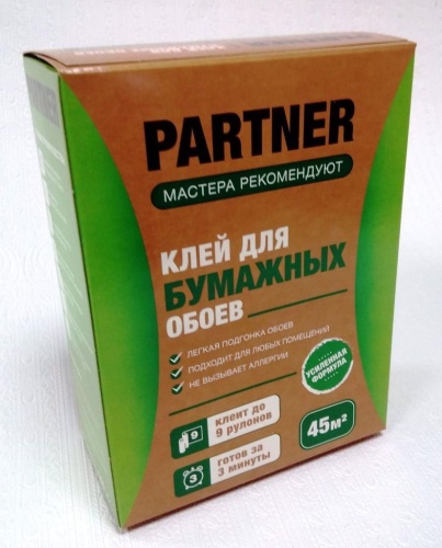 Клей обойный Partner для бумажных обоев (0,140 кг)