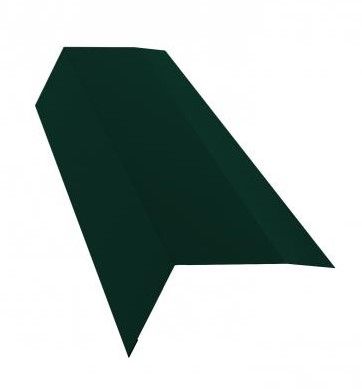 Карнизная планка Doсke (капельник) RAL 6005 (зеленая) 2м