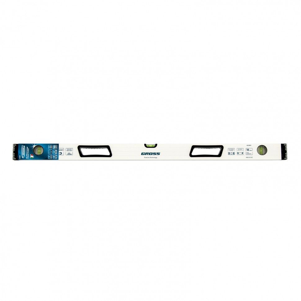 Уровень 1000 мм 3 глазка магнитная поверхность рукоятки TULIPS