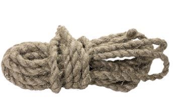 Веревка льнопеньковая 10мх12мм крученая МИ