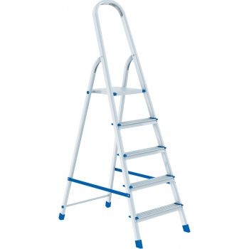 Стремянка 5 ступени алюминиевая Ремоколор