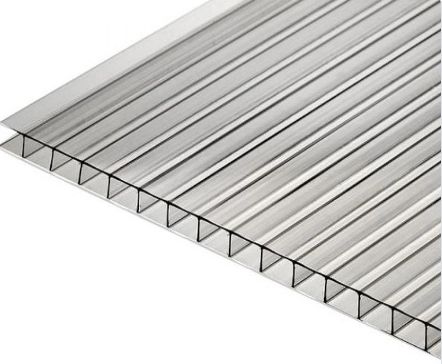 Поликарбонат для теплиц прозрачный Practiq 4мм 2,1х6м (0,52кг/м2)