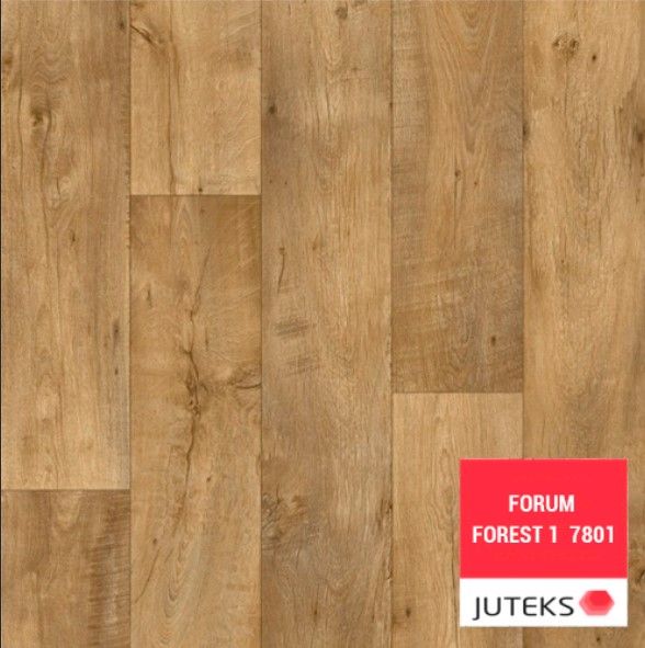 Линолеум бытовой JUTEKS FORUM FOREST 1 7801 3.0м 4,8/0,4/2,6 кг/кв м