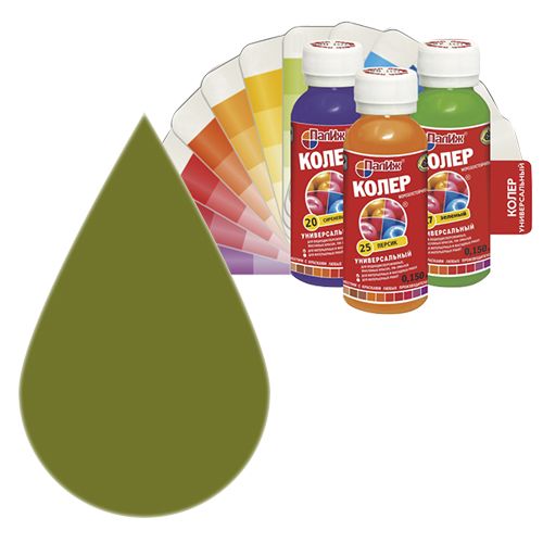 Колеровочная паста Палиж №12 - Хаки (0,1 л)
